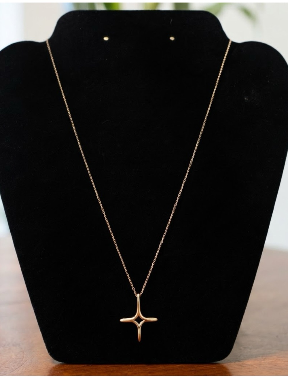 Tiffany & Co. Elsa Peretti Infinity Cross Necklace